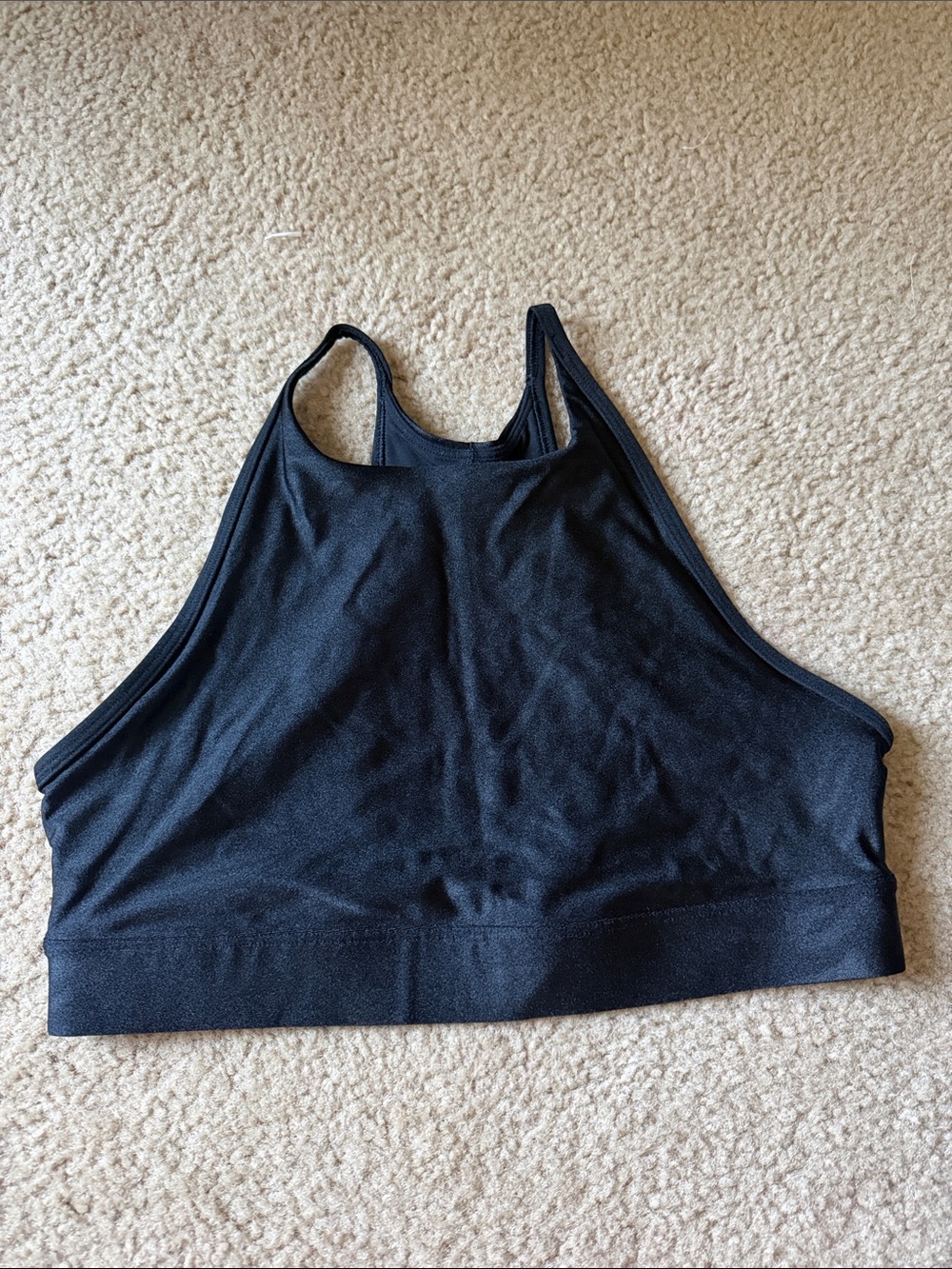 Athleta Black High-Neck Performance Bralette
